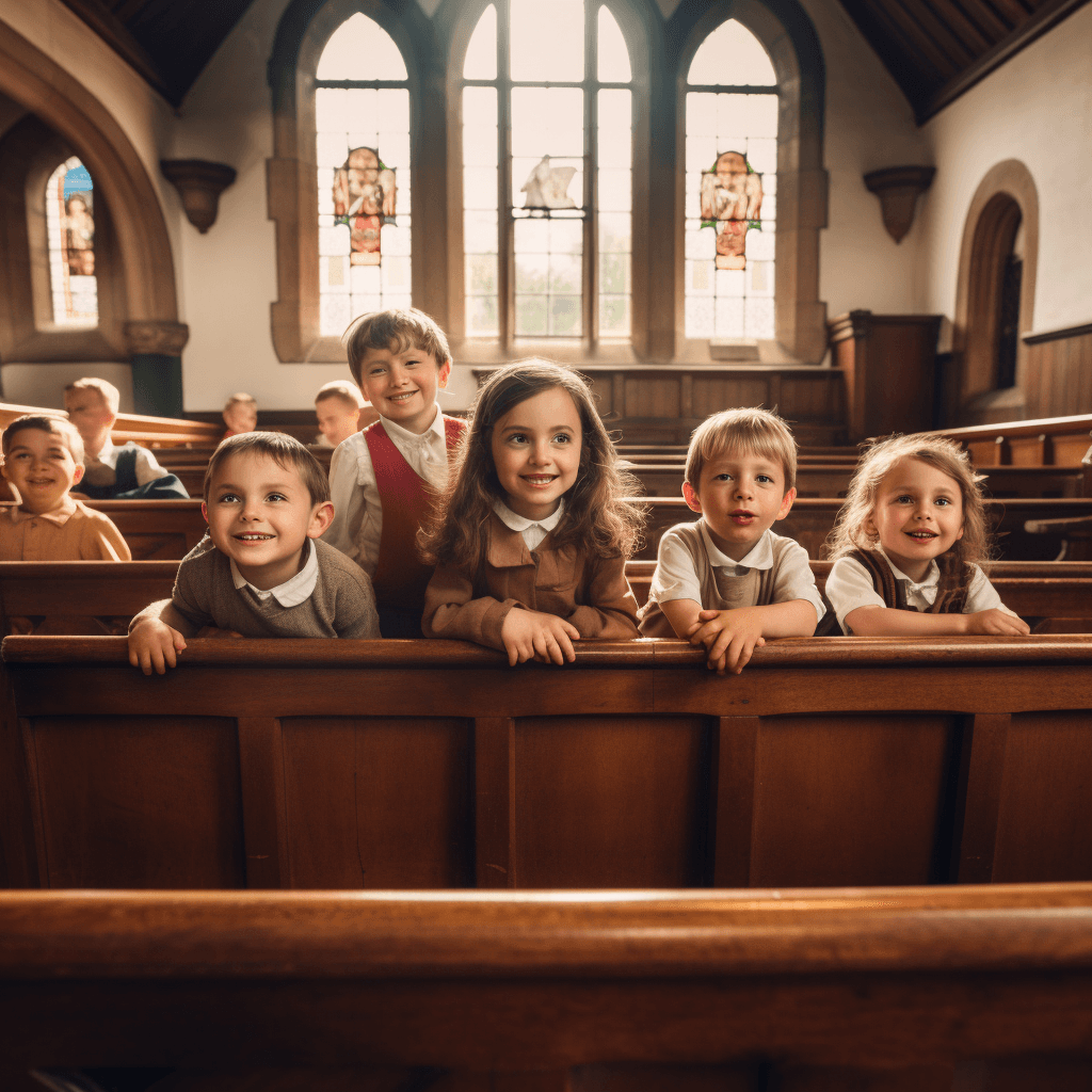 Sunday School and Little Lambs' Church Image